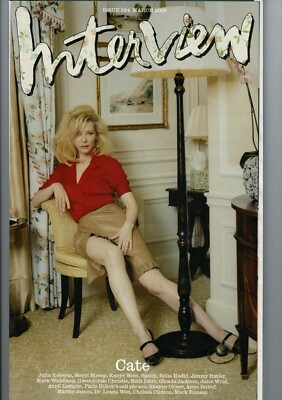 INTERVIEW magazine 03/2019 CATE BLANCHETT BELLA HADID JIMMY BUTLER - Main Image