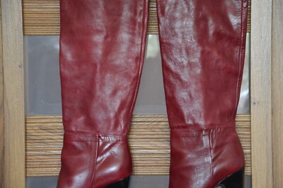 ⭐︎お買い得⭐︎Leather long boots Homchy Long Boots Women' Riding Boot Leather Knee High Boots