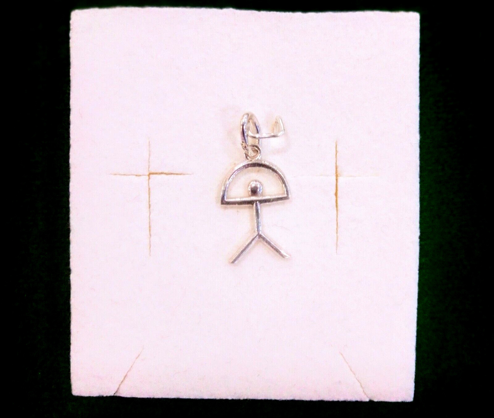 COLGANTE INDALO PLATA DE LEY 925--INDALO MAN PENDANT STERLING SILVER