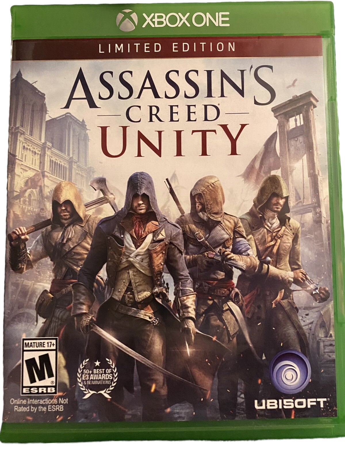 Assassin's Creed Unity Xbox One Key Full Game region free (No CD/DVD)