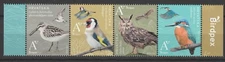 Croatia 2022 Birds 4 MNH stamps