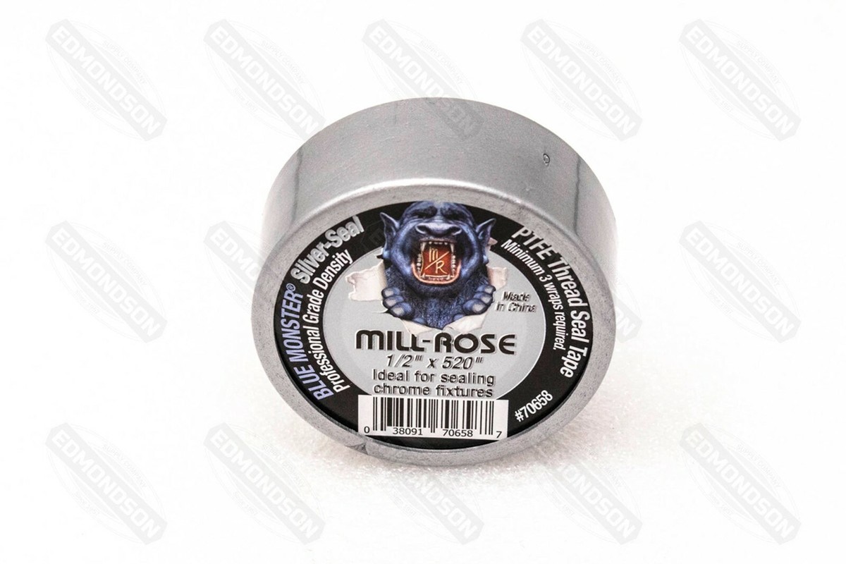 PETテープ Blue Monster 70658 Silver-Seal PFTE Pipe Thread Sealing Tape, 1/2