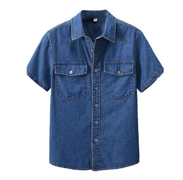 【JEMUT】★男女兼用★ 25SS Flint Denim Short Sleeve Shirt s-l1200.jpg