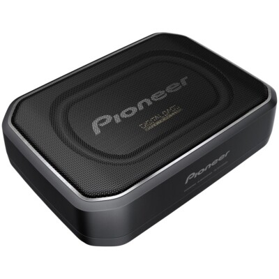 Pioneer TS-WX140DA - Aktiver platzsparender Untersitz Subwoofer 170W Neu in OVP