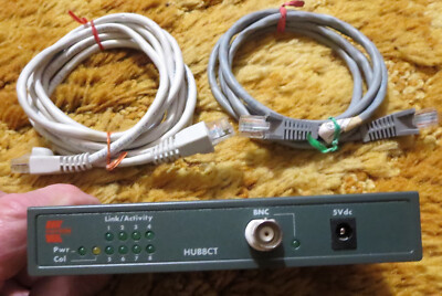 EUC ADDTRON HUB8CT Tested Guaranteed Two Cables 8 Port 5Vdc UpLink
