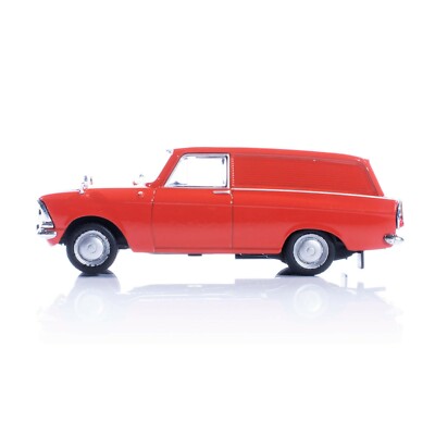 Moskvich-434 Red Car Diecast Model 1:43 AL092R