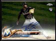 2018 Topps Chrome Rookie Autographs #RA-TG Tayron Guerrero AU