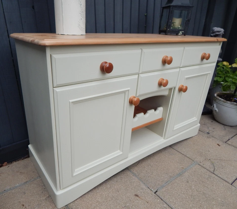 Gorgeous restored Sideboard , Cupboard ,Dresser , Vintage , Pine , upcycled . - Image 2 of 4