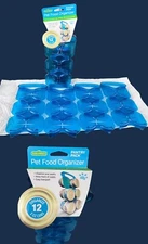✨Lot Of 5 Duke N Boots Pantry Pack 3oz Pet Cat Food Can Organizer Holds 12 Cans
