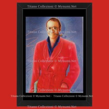 1980ca * Illustrazione Erotica Originale "Hugh Hefner, con Pipa e Vestaglia Ross