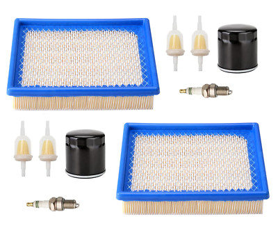 2 Golf Cart Tune-Up Kits For Club Car 1992 & Up Air Filters Oil and Fuel Filters