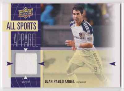 2011 UD ALL SPORTS APPAREL JUAN PABLO ANGEL JERSEY LOS ANGELES GALAXY #AS-JA