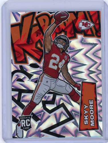 Skyy Moore #K41 2022 Panini Absolute Kaboom Vertical card