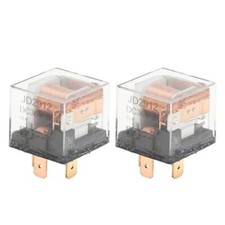 4 Pins 36V 80A Auto Relay Multi Purpose Waterproof Car Relay 2 Pcs Clear