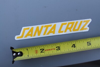 SANTA CRUZ Skateboards Clear Yellow Original GB Vintage