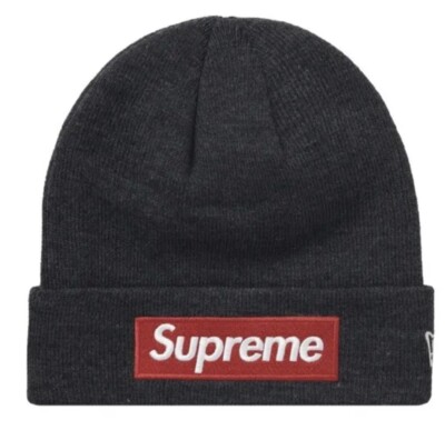 帽子 supreme newera box logo beanie charcoal Supreme New Era Box Logo Beanie (FW21) Charcoal BRAND NEW | eBay