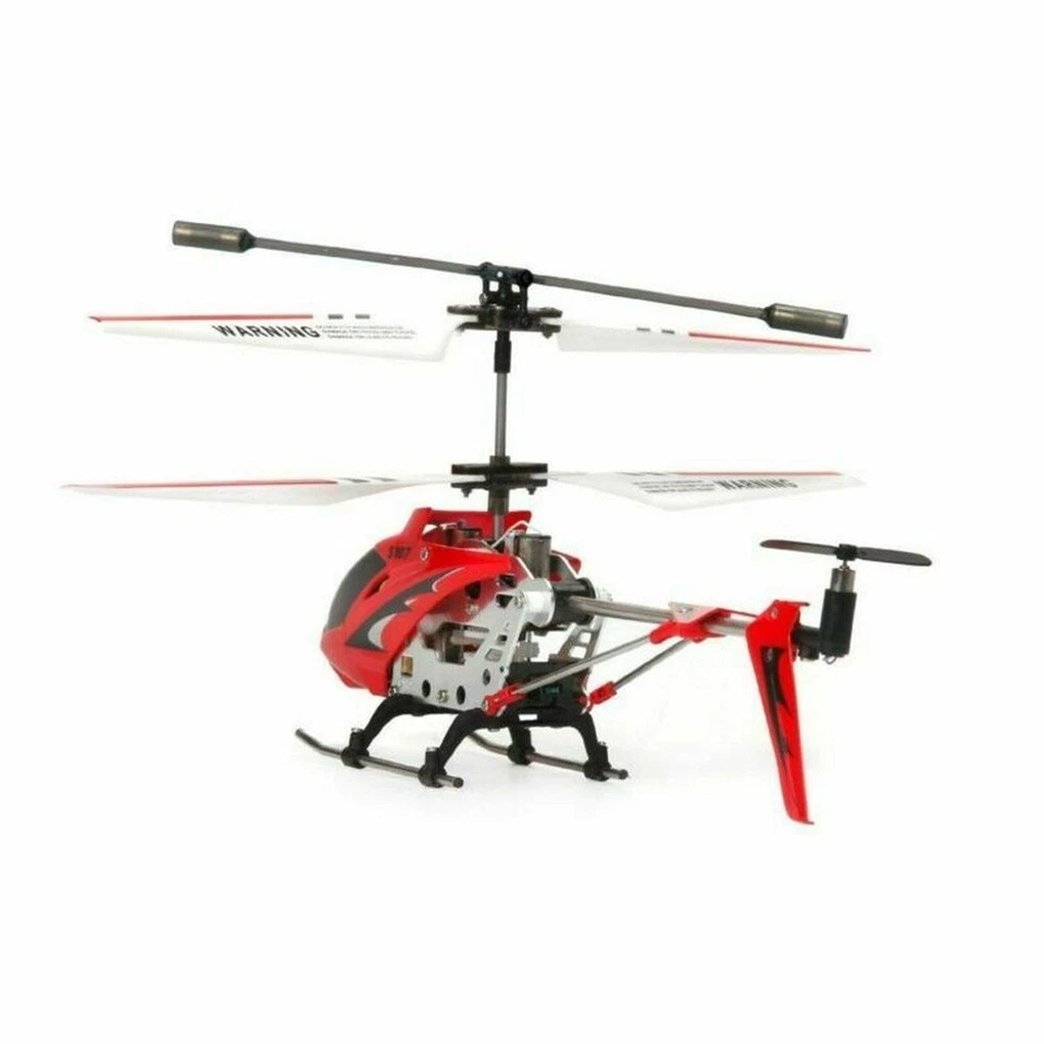 Syma S107G 3 Channel Flashing LED Mini Remote Control RC Helicopter Gyro Gifts - Image 3 of 4