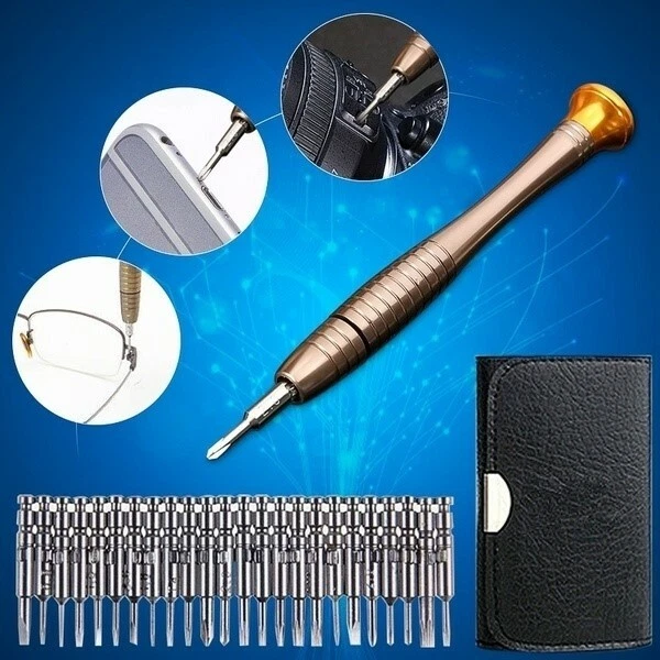 Juego de destornilladores 25 en 1 reparación para iPhone 6 plus 6 5 5S 4 kit de herramientas teléfono celular Foto 3 de 4