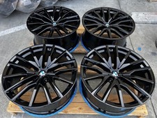 22” BMW X5 X6 742M Black G05 G06 X5M X6M XDrive Wheels Rims Original Factory OEM