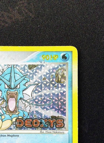 2005 Pokemon EX Deoxys Gyarados Holo 8/107 HP - Picture 4 of 10