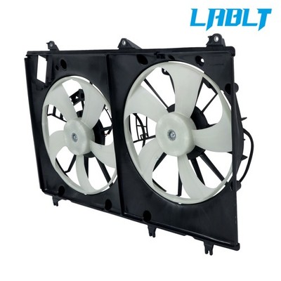 Radiator Condenser Cooling Fan Assembly Electric For Toyota Highlander 2008-2013
