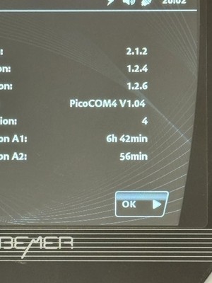 Bemer Pro Pemf Machine USED 56 MINUTES ONLY ON A2