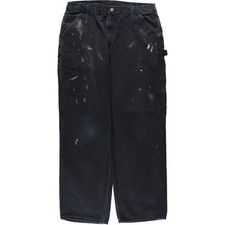 Vintage Carhartt Dungaree Fit Painted Duck Painter Pants Men's W37 approx. 