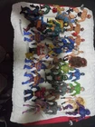 Vintage MOTU He-Man Figure Lot of 30 3 For Repair Mer-Man Armor Power Sword 80s