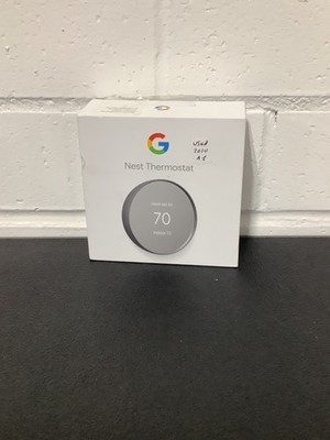 Google Nest 3rd Generation Learning Thermostat w/Base White