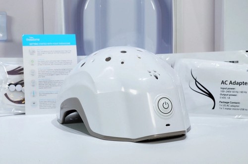 Theradome EVO LH40 Laser Hair Growth Helmet White Portable Hair Loss NEVER USED