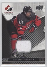 2018 Upper Deck Team Canada Juniors Team Canada Jerseys Cameron Hillis #43 0gl1