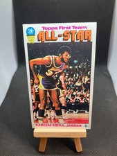 Kareem Abdul-Jabbar 1976-77 Topps ALL-STAR VINTAGE #126 Lakers HOF 👀⛏🏀🔥