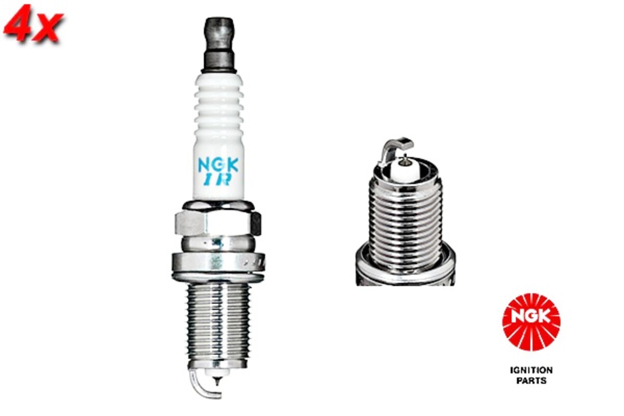 NGK 4x Spark Plug For MITSUBISHI Lancer Cargo VII 03-13 MN119487