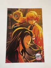 Demon Slayer Kimetsu no Yaiba Ufotable Cafe Mugen Castle Postcard Set Zenitsu Ne