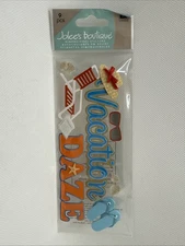 Jolee’s Vacation Daze Hag Chair Flip Flops Scrapbook Stickers RARE