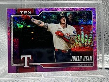PINK HOLOFOIL #78 Jonah Heim - 2026 Topps Series 1