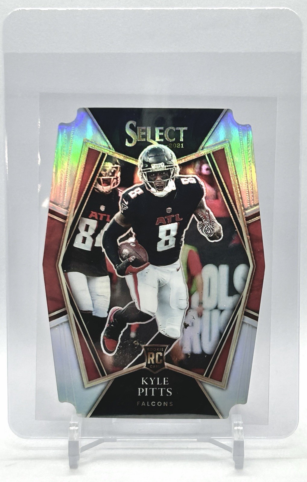 2021 Panini Select KYLE PITTS JR #146 Silver Prizm Die-Cut + FREE SHIPPING