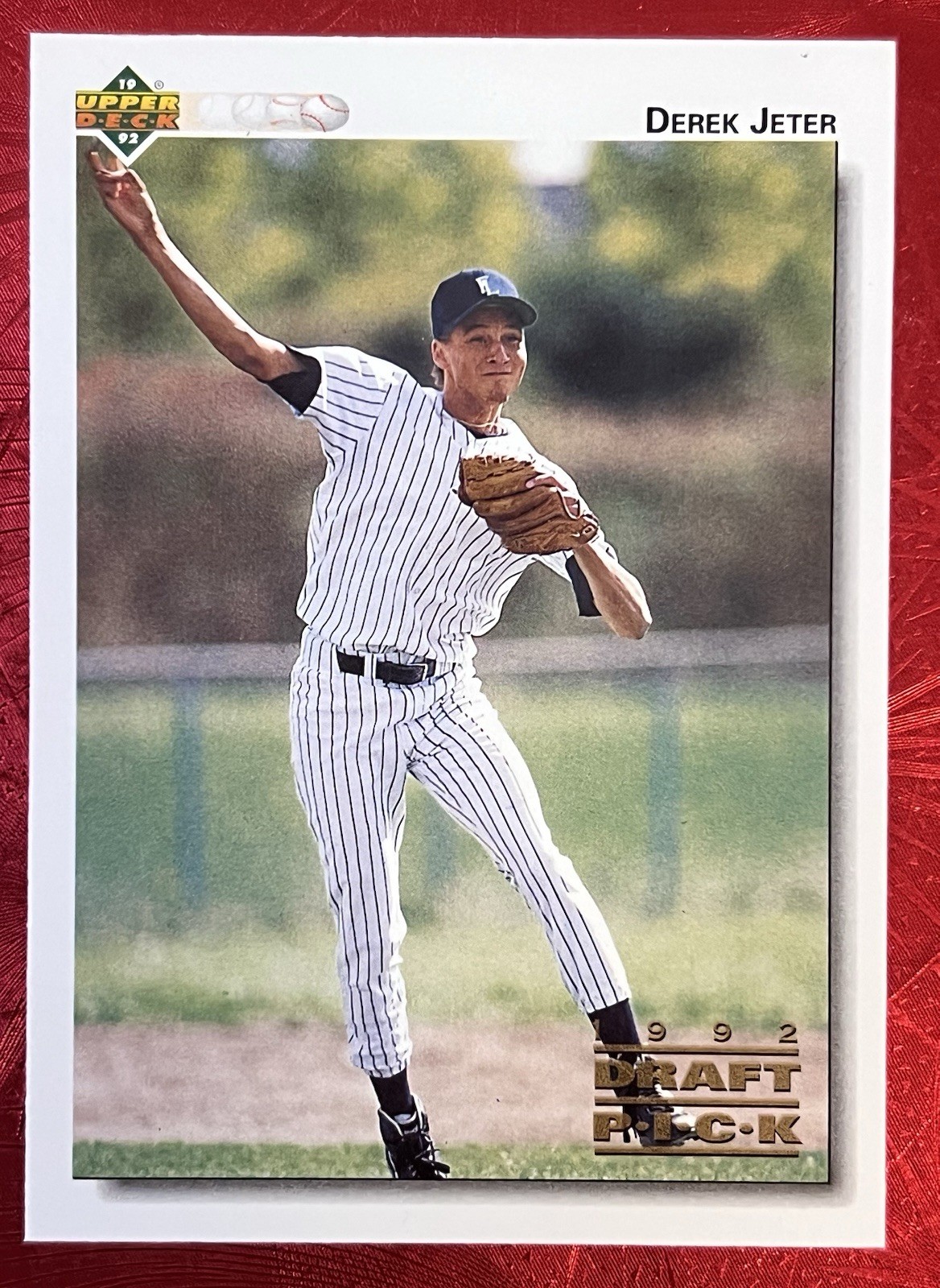 1992 Upper Deck Minors #5 Derek Jeter New York N.Y. Yankees Hall of Fame HOF