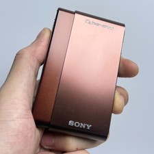 Sony Cyber-shot DSC-T77 Digital Camera 10.1 MP 4x Optical Zoom Auto Focus Brown