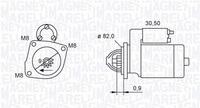 1X Magneti Marelli 063721552010 Starter FüR Fiat