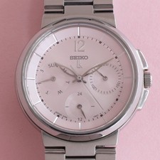 Seiko Lukia Quartz Dress Watch Ladies Timepie...