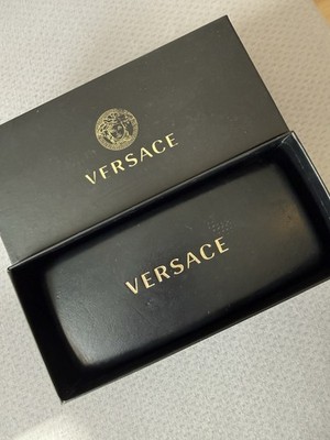 Versace Sonnenbrille Damen Schwarz Gold
