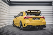 Heckansatz Diffusor passend für Mercedes-AMG A45 S Aero Paket W177 schwarz matt Heckansatz Diffusor passend für Mercedes-AMG A45 S Aero Paket W177 schwarz matt