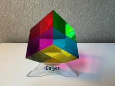 CMY 2" Acrylic Color Cube Pre-owned