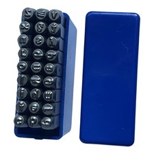 27 Pieces Metal Stamping Kit Lowercase Metal Punch Tool Steel Punch Tool