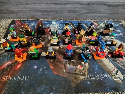 LEGO Collectible Minifigures Lot of 24 Retired CMF Blind Bag Figures