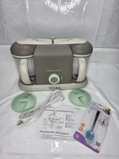 Pottery Barn Kids Beaba Babycook Pro 2X Baby Food Processor Maker Latte Mint