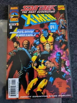 STAR TREK (The Next Generation) / X-MEN: 2nd CONTACT  Crossover May 1998 MARVEL - Bild 1 von 3