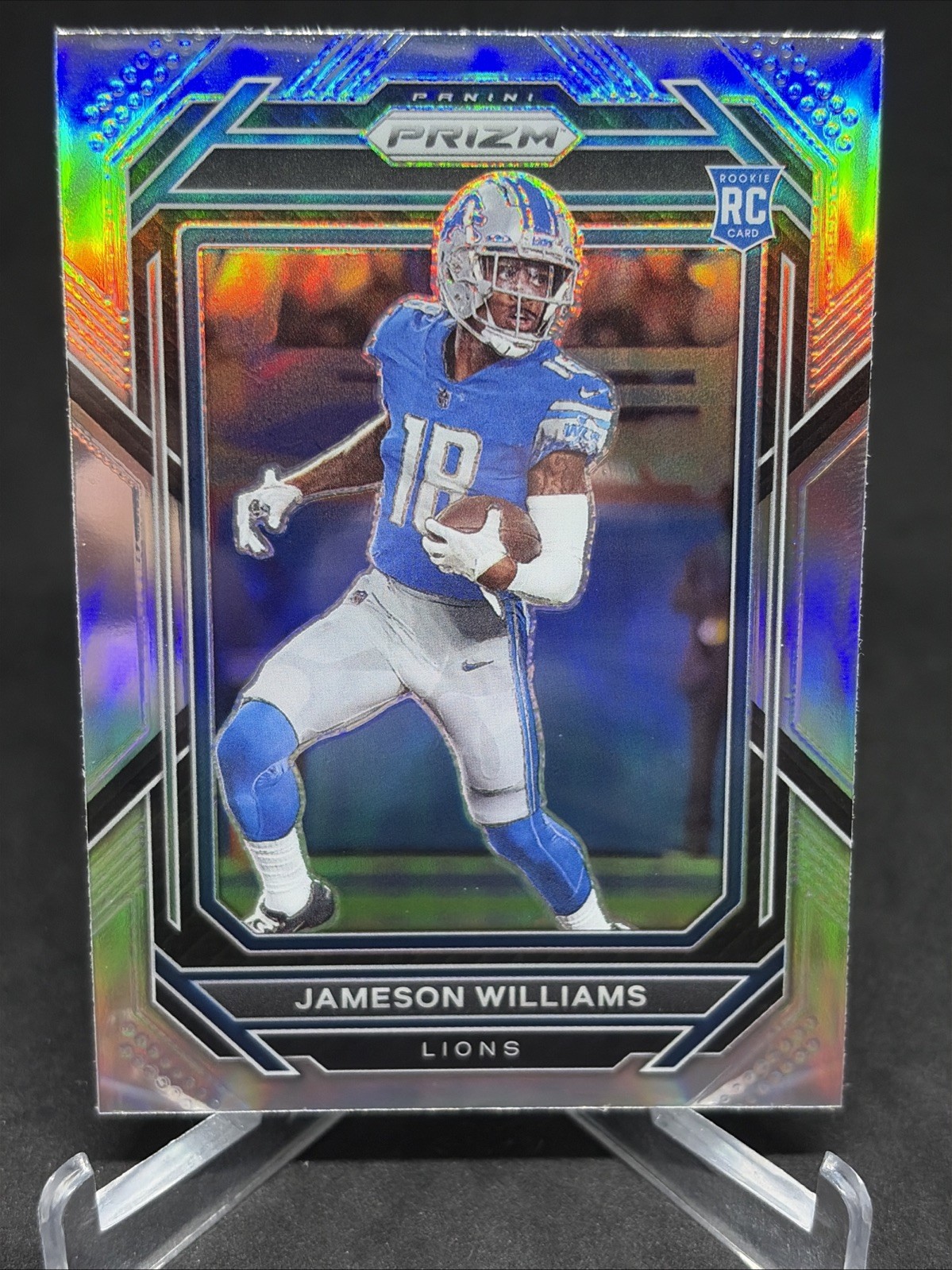 2022 Panini Prizm Silver Jameson Williams #311 Rookie RC