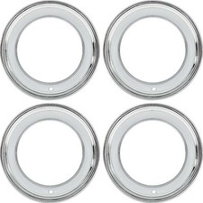 Oer Mp500668 Trim Wheel Ring Set 1969-76 Mopar A-b-e Bodies Chrome 15 X 7 Or Oer Mp500668 Trim Wheel Ring Set 1969-76 Mopar A-b-e Bodies Chrome 15 X 7 Or
